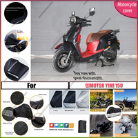 For QJMOTOR YIMI 150 Motorcycle Cover Waterproof All Season Dustproof UV Protective Outdoor Indoor Scooter Motorbike Cover