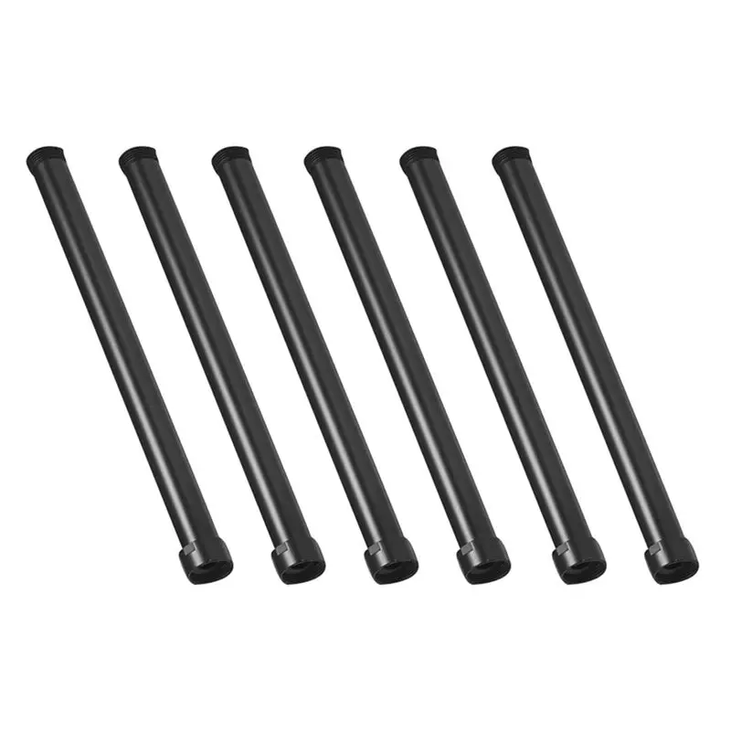 ABJN-6X Black Shower Extend Pipe 30Cm Length Shower Mixer Pipe Brass Shower Pipes Bath
