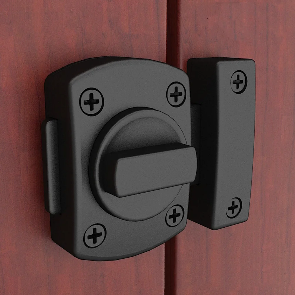 مزلاج الباب الشريحة الترباس سبائك الزنك قفل موثوق قوي للحمام غرفة نوم شاشة الفرنسية العلية داخل الباب الأمن المزالج