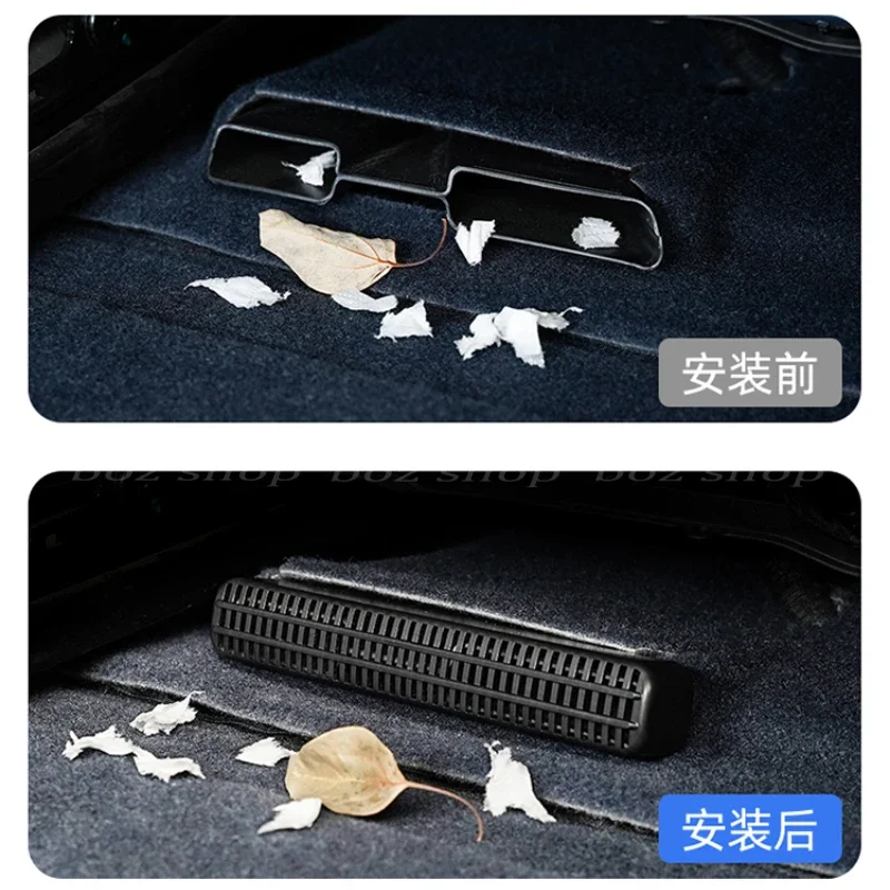 Air Outlet Dust Cover for Zeekr 001 007 009 X Rear Seat Air Conditioner Out of Trend Dust Cover Protective Cover Interior