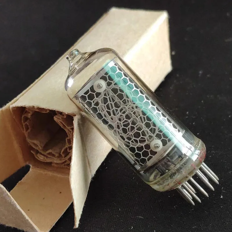DIY Electronic Glow Clock Nixie Tube with CCCP Logo In8 Brand New in Original Box Former Soviet Union Nixie Tube Retro