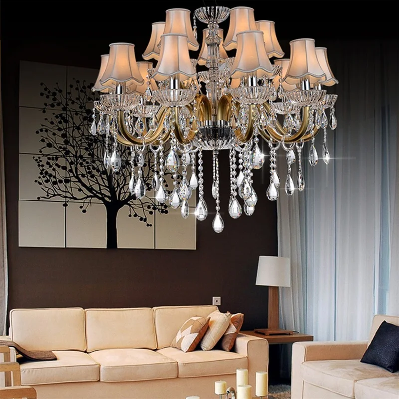 SOFEINA European Style Chandelier Lamp LED Pendant Lighting Luxury Decorative Fixtures for Home Hall