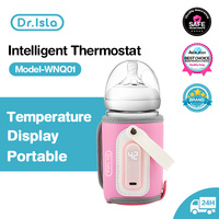 2025 Baby Milk Warmer Baby Nursing Bottle Heater Portable USB Bottle Warmer for Car Outdoor Travel Accessories Outdoor Portable