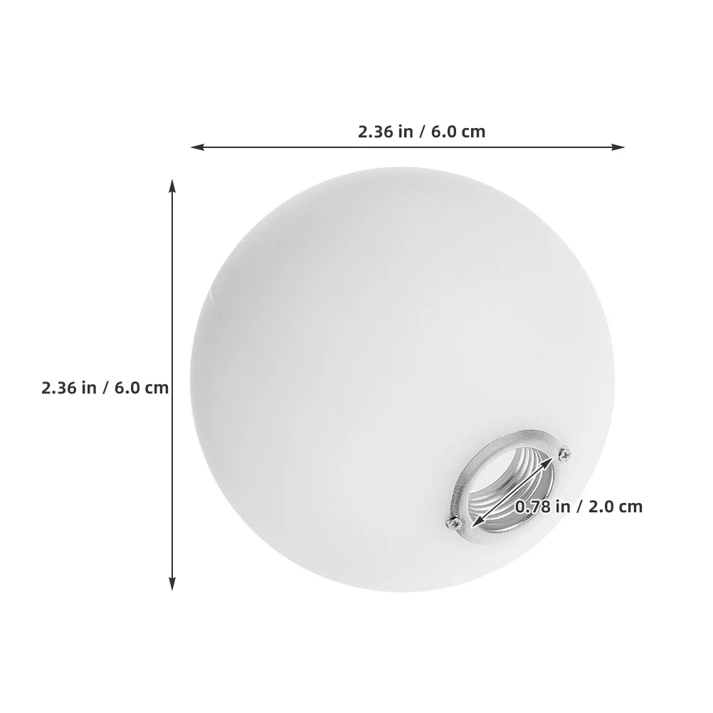 G9 غلوب عاكس الضوء أبيض حليبي شاتيربروف بلاستيك سهل التركيب غرفة المعيشة ديكور استبدال غطاء خفيف #2