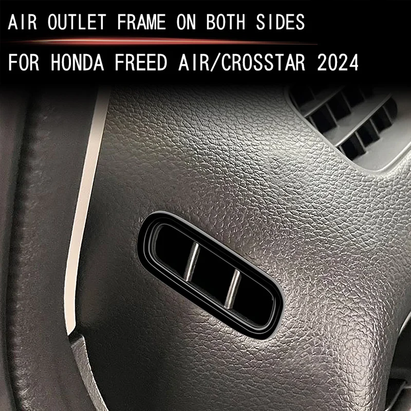 

FOR HONDA FREED AIR CROSSTAR 2024 Air Outlet Frame on Both Sides Automotive Interior Modification Decorative Accessories