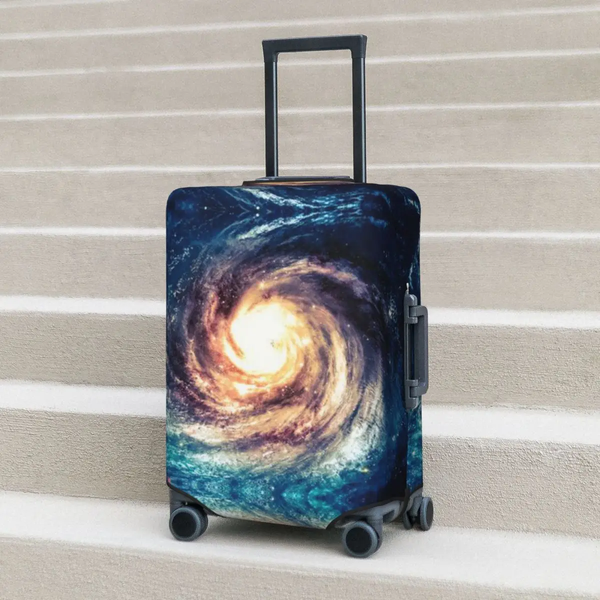 

Galaxy Star Suitcase Cover Space Planet Business Protector Flight Fun Luggage Case