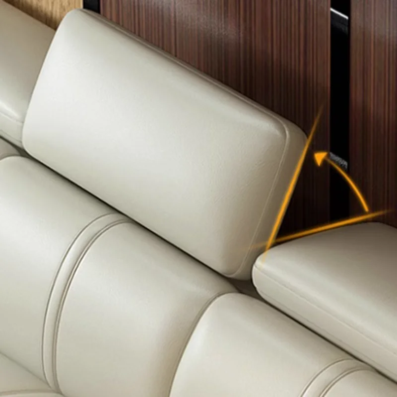 أرائك حديثة من الجلد الطبيعي أ - مراجعة Home Cinema Room Accessories وسعره