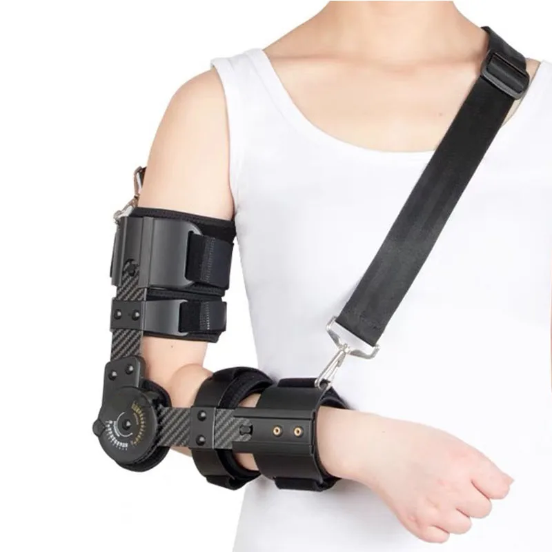 Adjustable Elbow Joint Fixation Brace-Forearm Sling Bracket-Arm Fracture Splint- Upper Limb Rehabilitation Device Protector