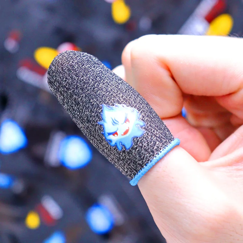 1Pair Gaming Finger Sleeve Breathable Fingertips For PUBG Mobile Games Touch Screen Finger Cots Cover Sensitive Mobile Touch new