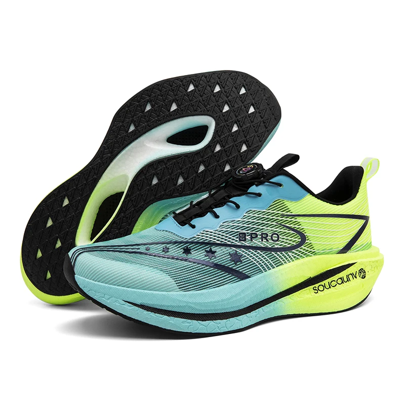 

High-quality Marathon Running Shoes Women Road Jogging Supercritical E-TPU Cushioning Sports Training Shoes Light Sneakers Men