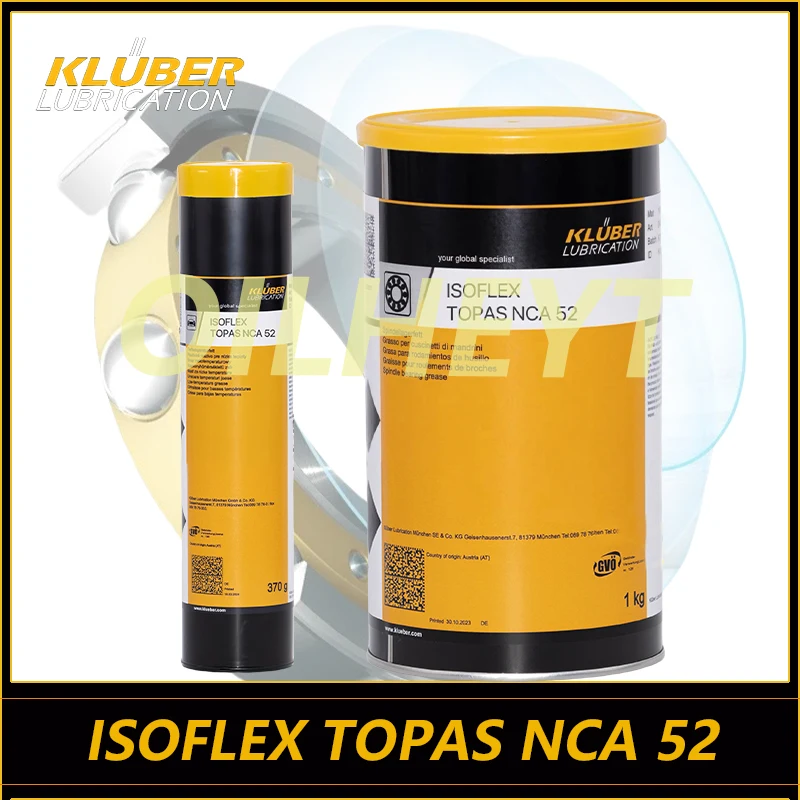 Kluber Lubrication NCA52 ISOFLEX TOPAS NCA 52 Long Life Synthetic Grease with Good Low Temperature Properties