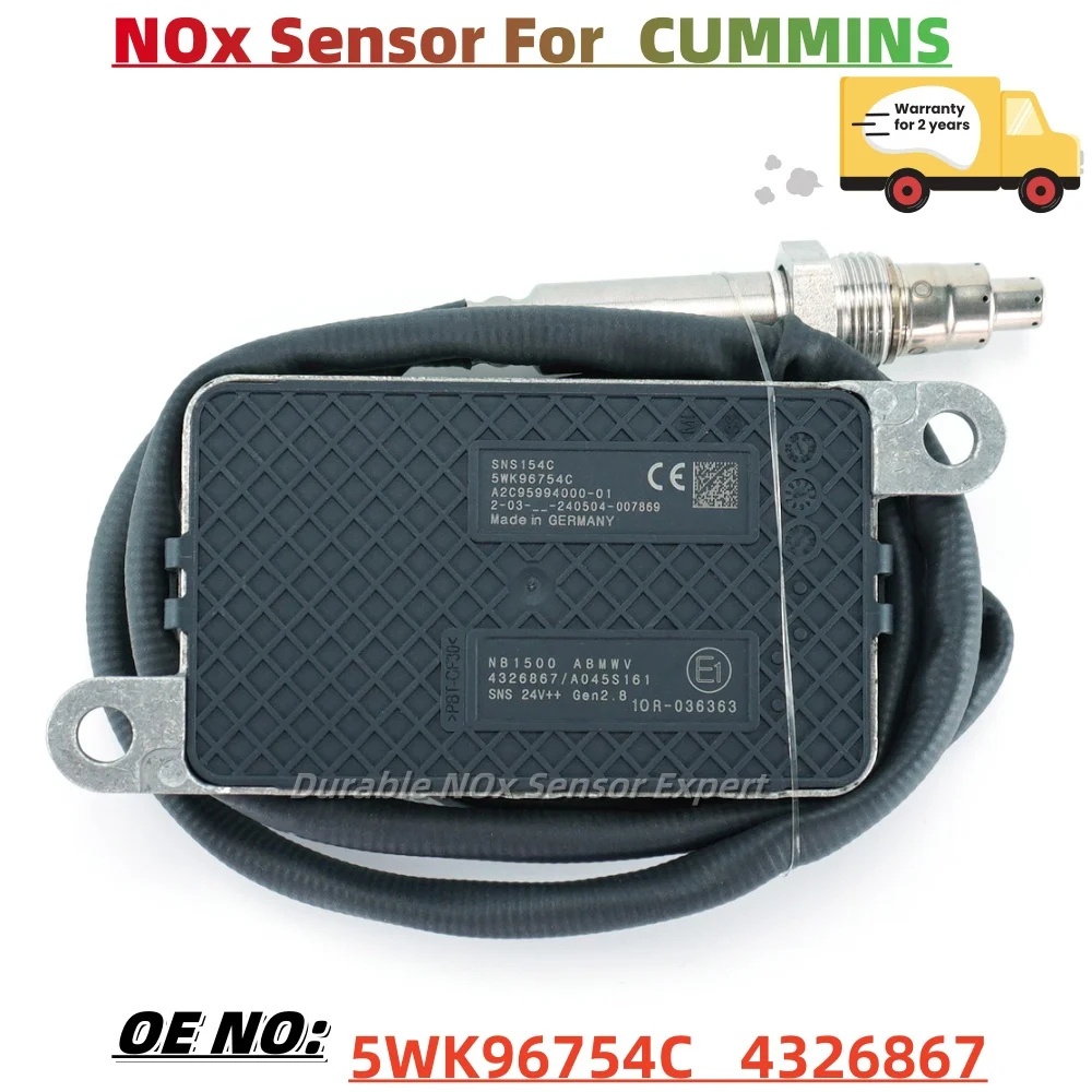 

5WK96754C 4326867 5WK96754B NOX Sensor Nitrogen Oxygen Sensor For CUMMINS Engine Truck Car Accessories