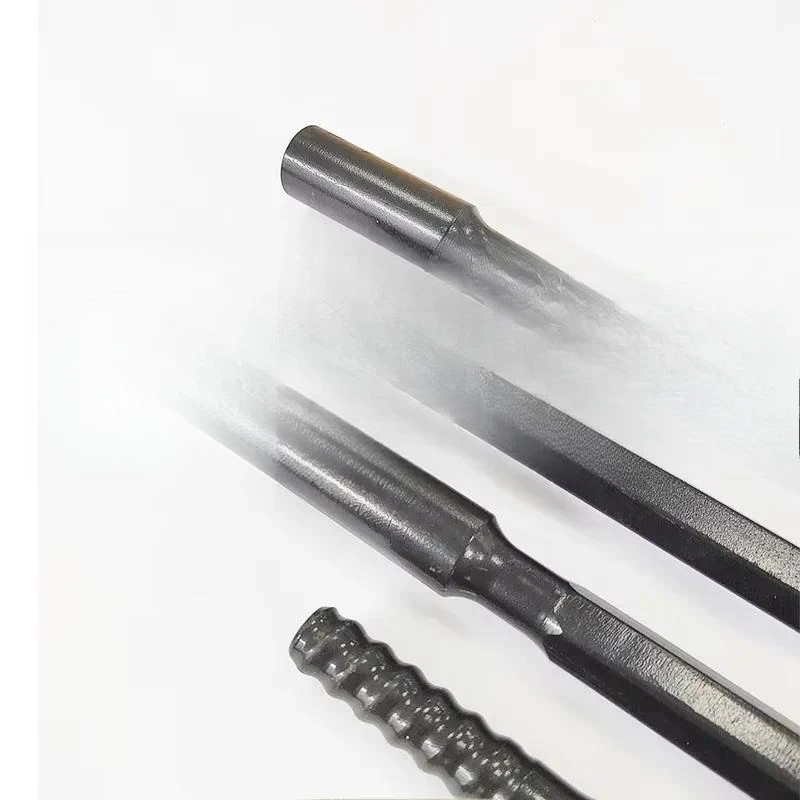 Wmwmnu for SINOROCK Threaded MF Extension Rod Drill Pipe R25 1220mm Carbon Steel Forged Gold Ore Mining Hydraulic Drilling