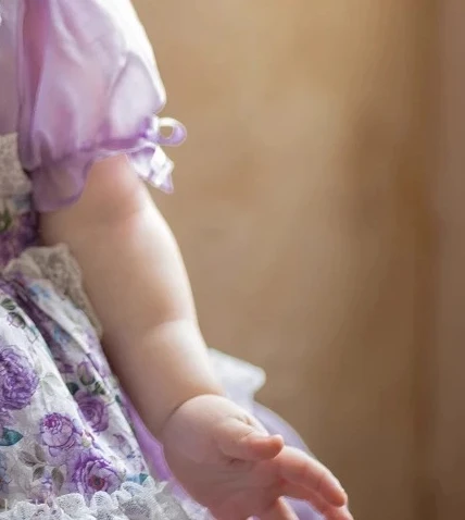 فستان الأميرة لوليتا للفتيات لعام 2025 فستان أرجواني قصير منتفخ متطابق للأطفال وصل حديثًا فستان الأميرة الصيفي ملابس من 1 إلى 10 سنوات #6