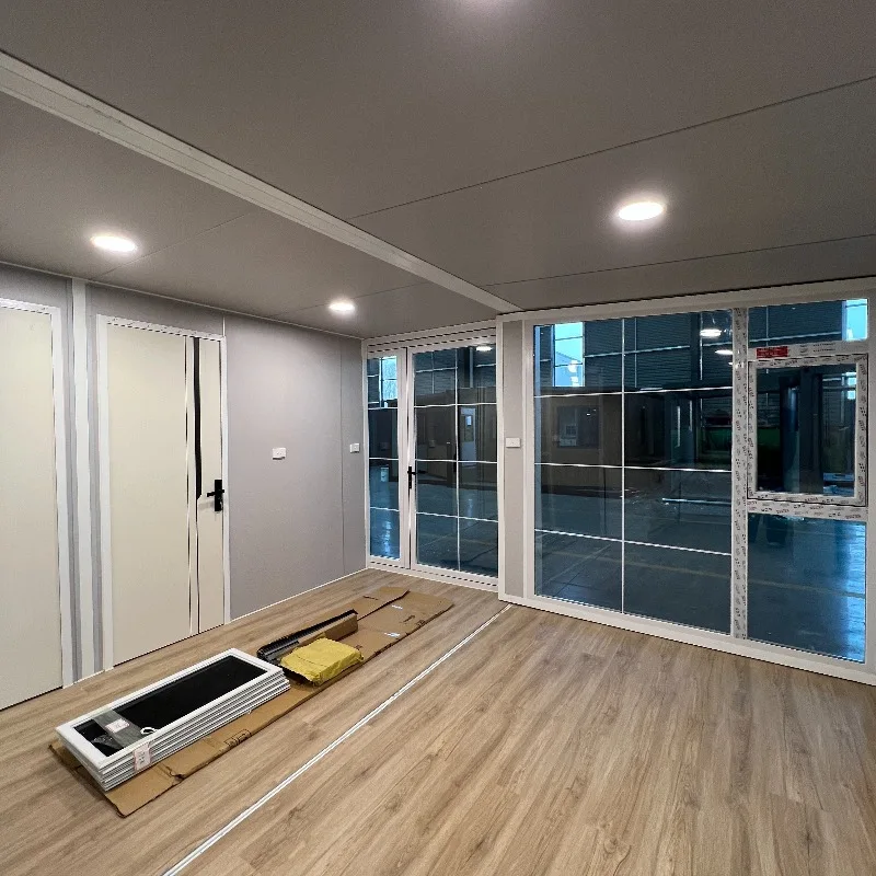 Double Wings Container House Extendable Container House Prefab Expandable Steel Structure Foldable Container House for Australia