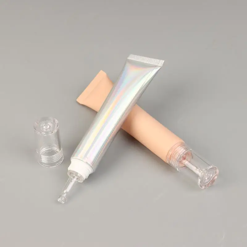 ソフト 20 グラム化粧品チューブ日焼け止めアイクリームローションリキッドファンデーション詰め替えボトルヒアルロン酸スポイト空ボトル