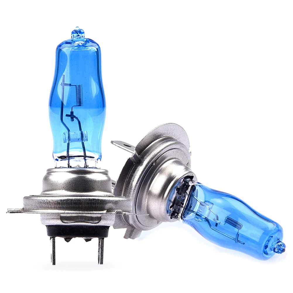 2Pcs HOD H7 100W High Quality Bulb Auto Car Headlights Sun Light/Ultra-white Light 4500K Fog