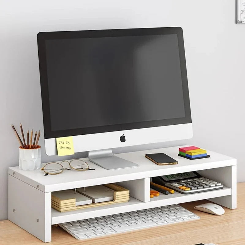 

Office Desk Shelf Computer Heightening Bracket Cushion Base Bracket Desktop Storage Shelf Mobiliario De Oficina Bookshelf