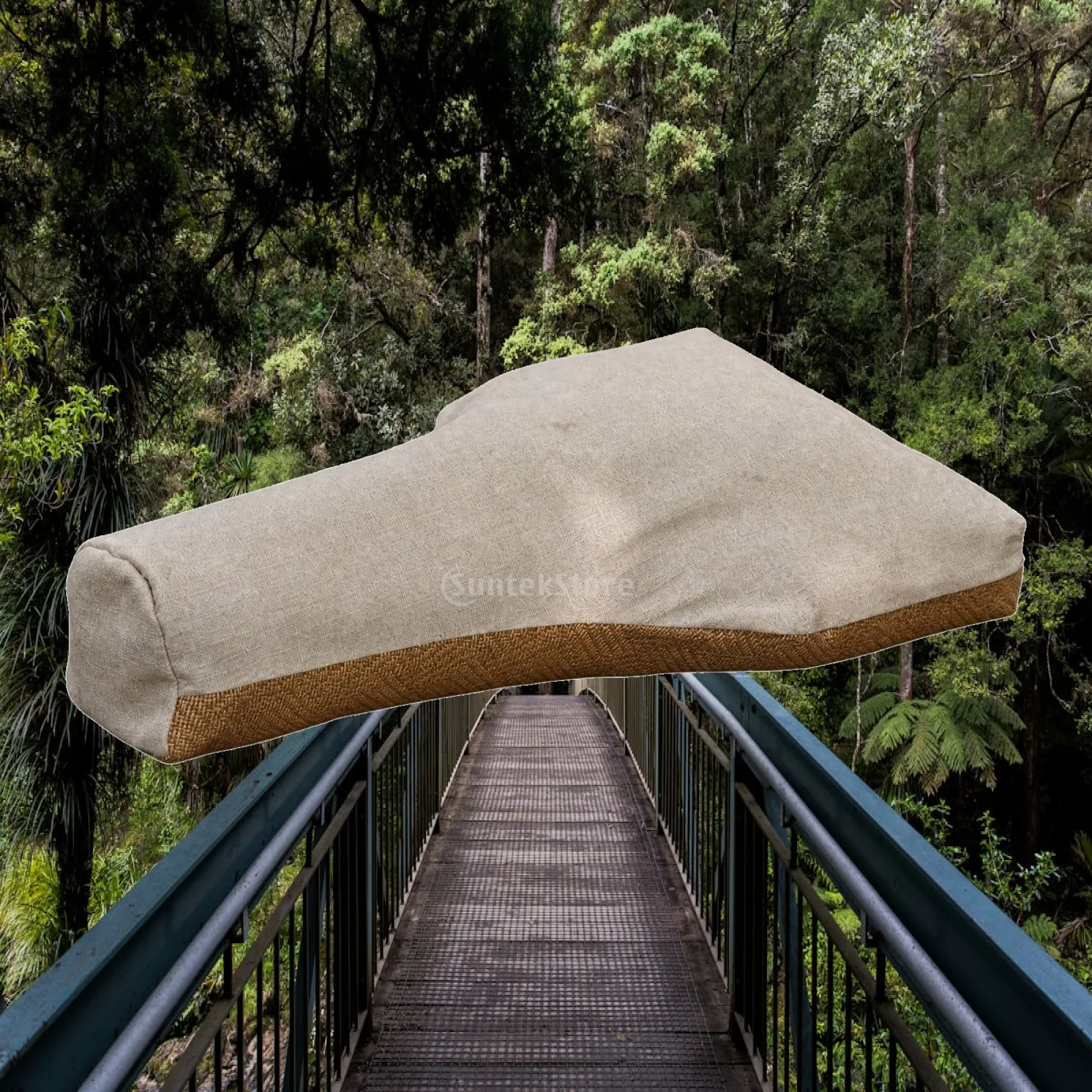 T-Shaped Meditation Cushion Ergonomic L-Shaped Meditation Cushion Hip Opening Natural Filling for Meditators