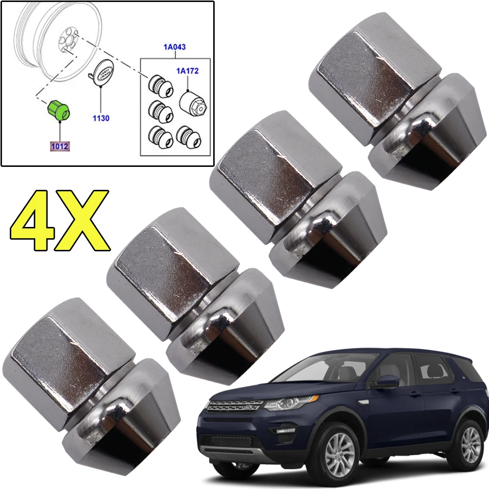 For Land Rover Freelander 2 2006-2014 Discovery Sport Range Rover Evoque Velar Car Wheel Nuts Alloy OE# LR001381 4 PCS/SET