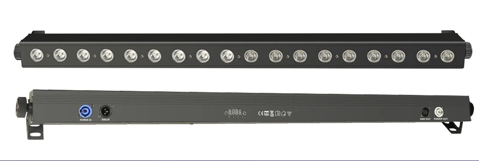 AICPOSE DMX 18x12W LED RGBW LED Pixel Wall Washer LED Bar Bühnenlicht für Party, Hochzeit und Eventbeleuchtung – Detail 7