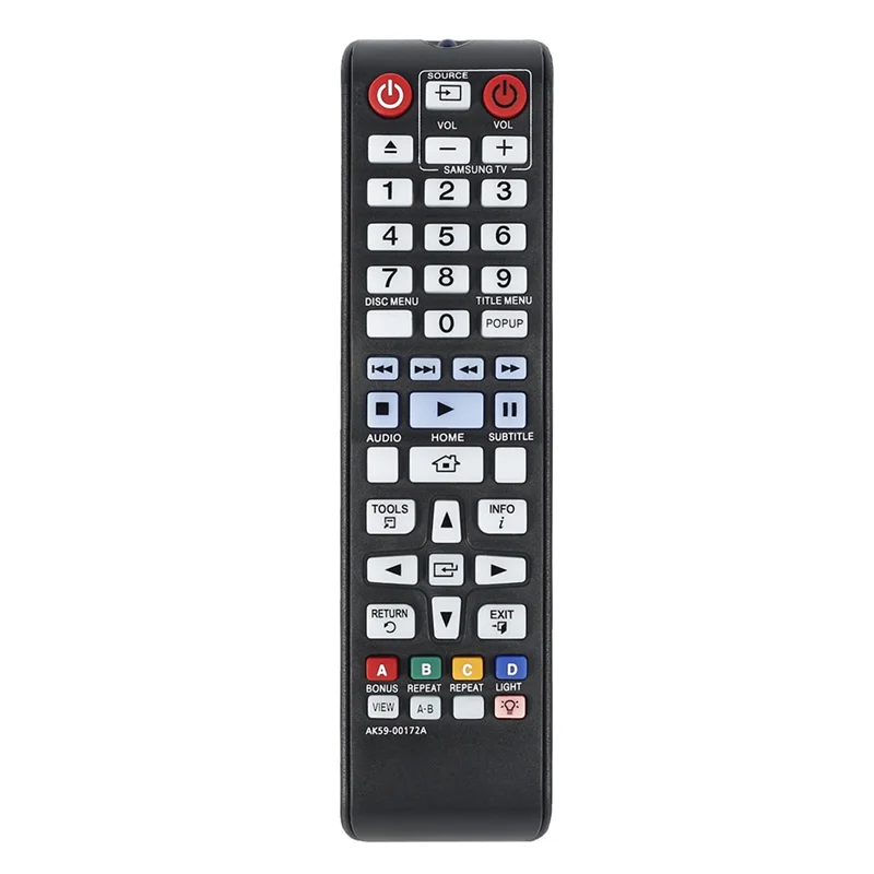 Replacement Remote Control Suitable for Samsung DVD Blu-Ray Player AK59-00172A BD-F5700 BD-J5900 J5700 Controller