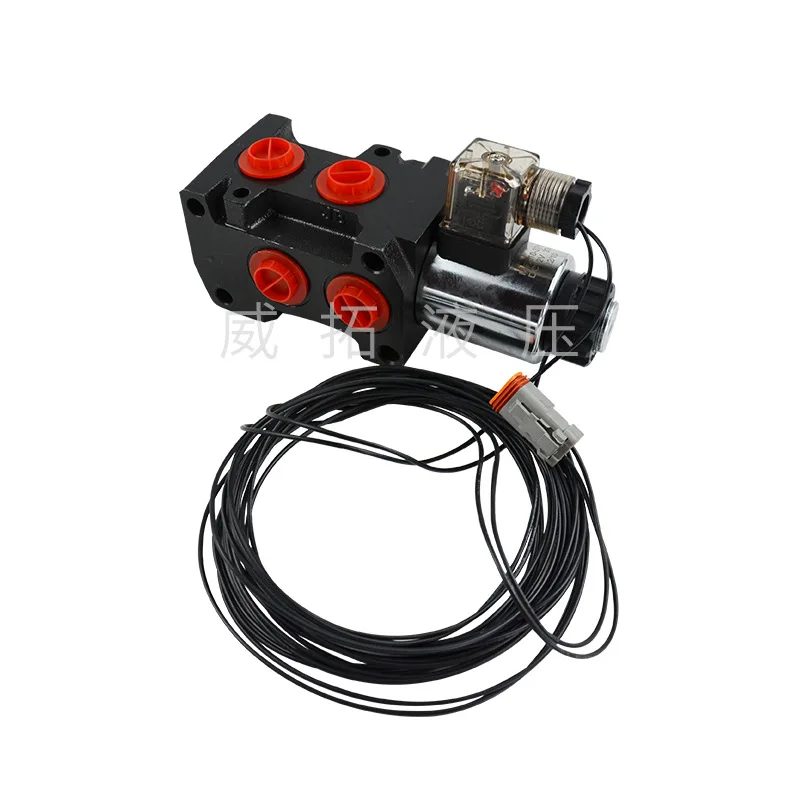 

Solenoid switching valve, hydraulic, solid