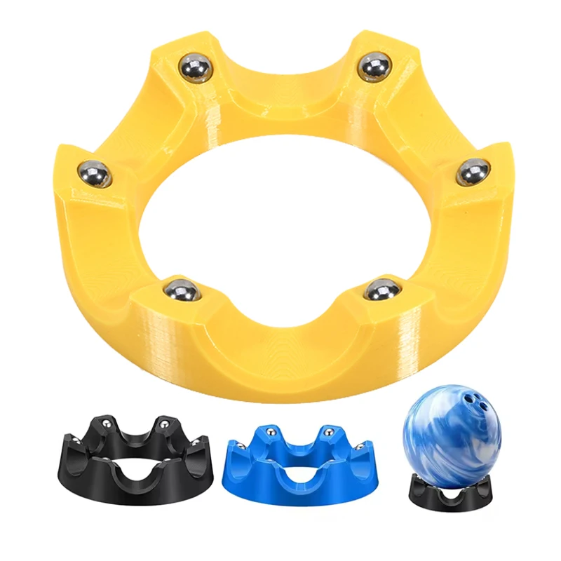 

Bowling Ball Rotating Bracket 360° Smooth Rotation Cup Holder Easy-to-Use Multi-Angle Grip Universal Cleaning & Polishing