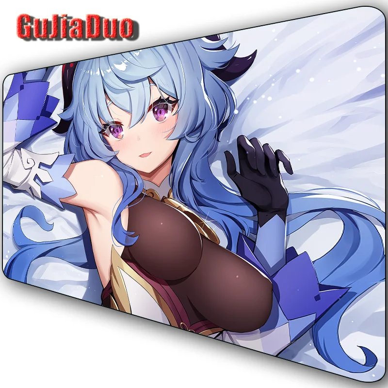 

Genshin Impact 80x40 Kawaii Anime Mouse Pad Computer Table Pad Gaming Room Accessories Comic Desk Mat PC Gamer Cartoon Mousepad