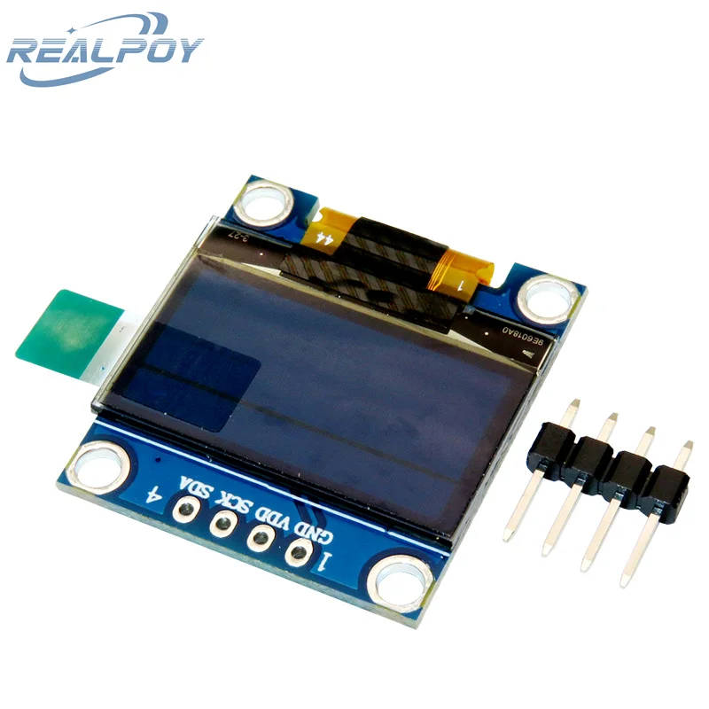 0.96 inch oled IIC Serial White OLED Display Module 128X64 I2C SSD1315 12864 LCD Screen Board GND VDD SCK SDA for Arduino