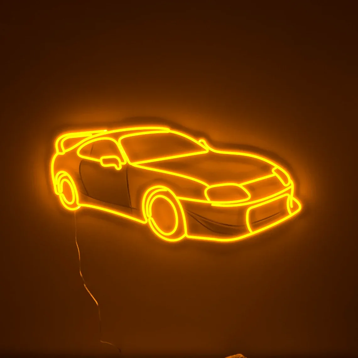 

Car Neon Sign Car Art Wall Decor Car Sign Driver Room Wall Decor Game Room Decor Gift for Him