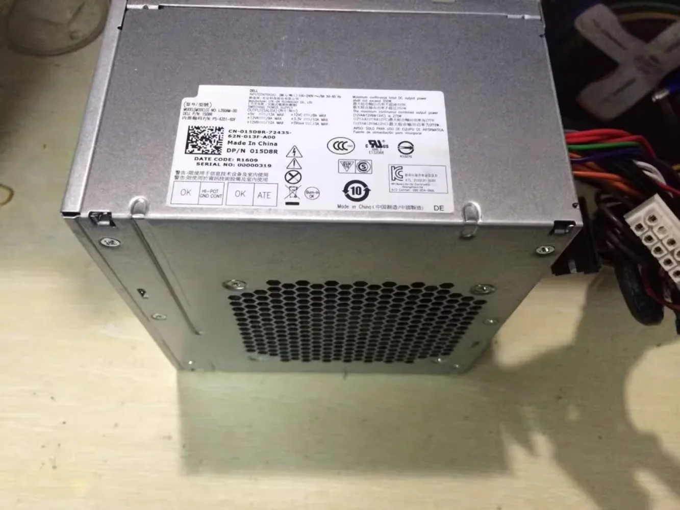 

Новый блок питания XPS 8910 8930 5675 5680 8000 8100 8500 8700 350 Вт Блок питания L350AM-00 D350AM-00 PS-6351-6DF AC350AM-00 PCF001