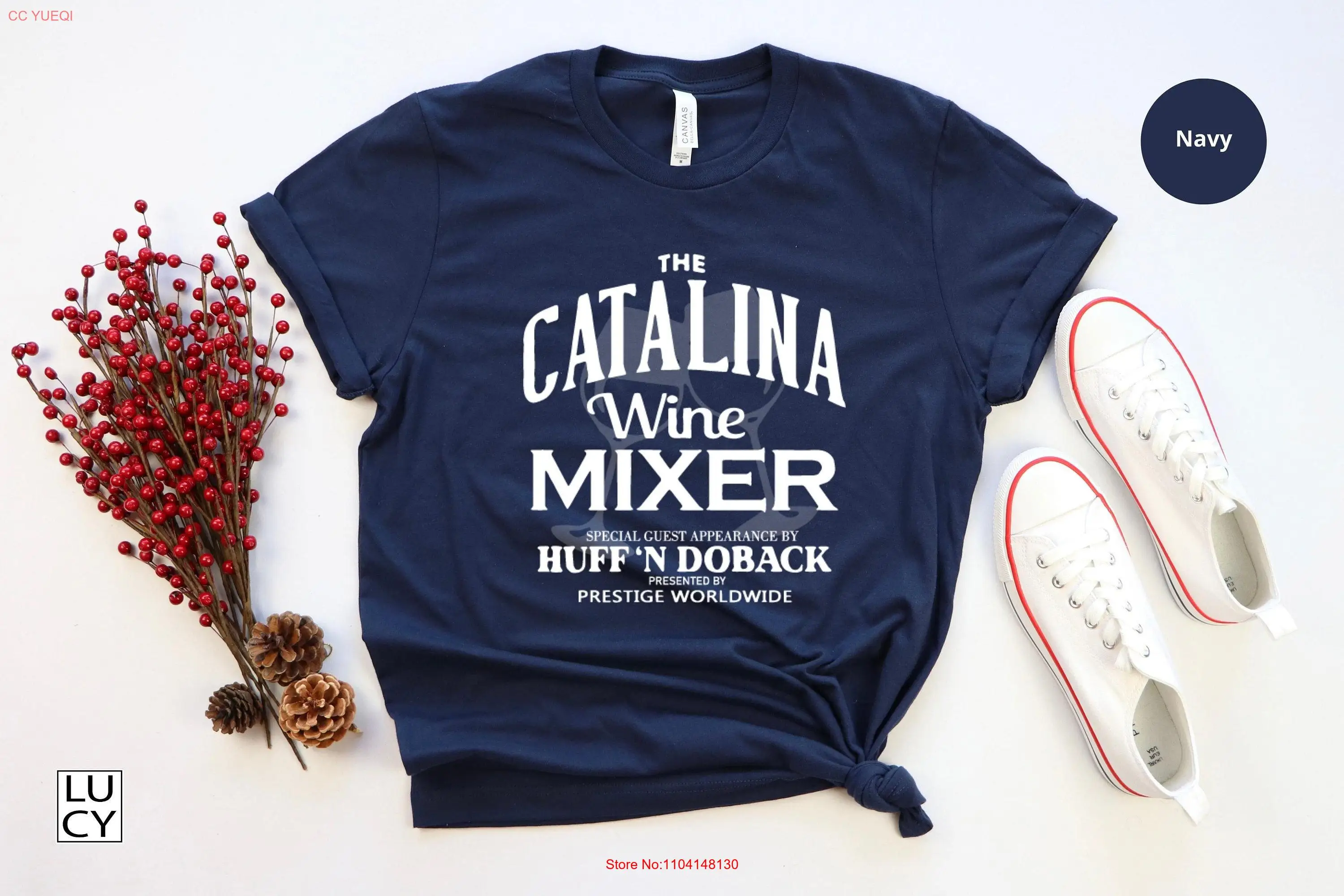 Catalina Wine Mixer T Shirt Vintage Stepbrothers Dad Christmas long or short sleeves