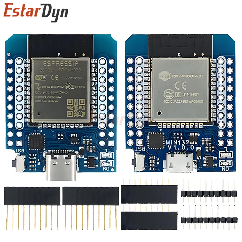 Estardyn D1 Mini ESP32 ESP-32 WiFi+Bluetooth Internet of Things Development Board based ESP8266 Fully Functional