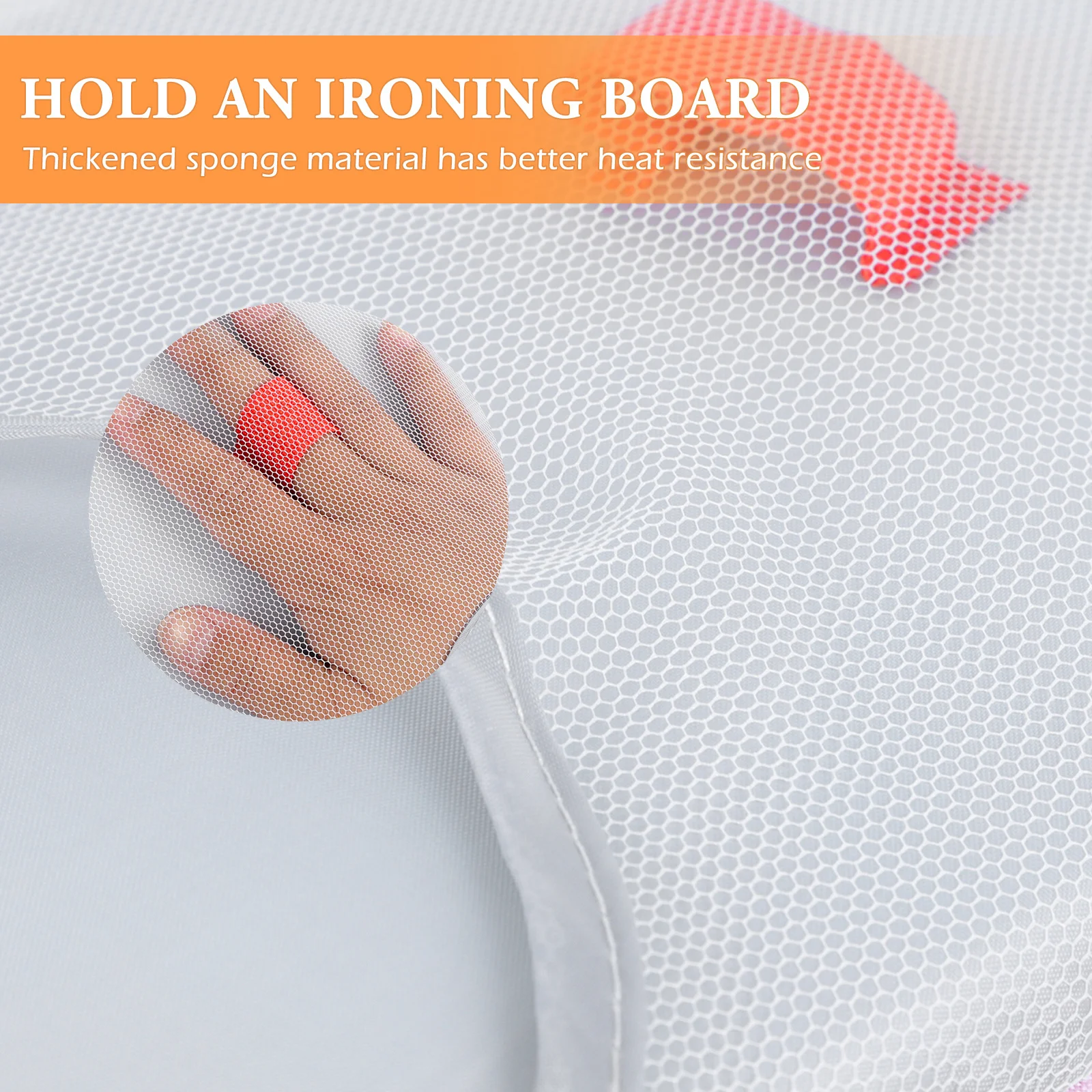 

Handheld Mini Ironing Board Home High Temperature Resistant Thick Sponge Smooth Surface Space Saving Ironing Tool