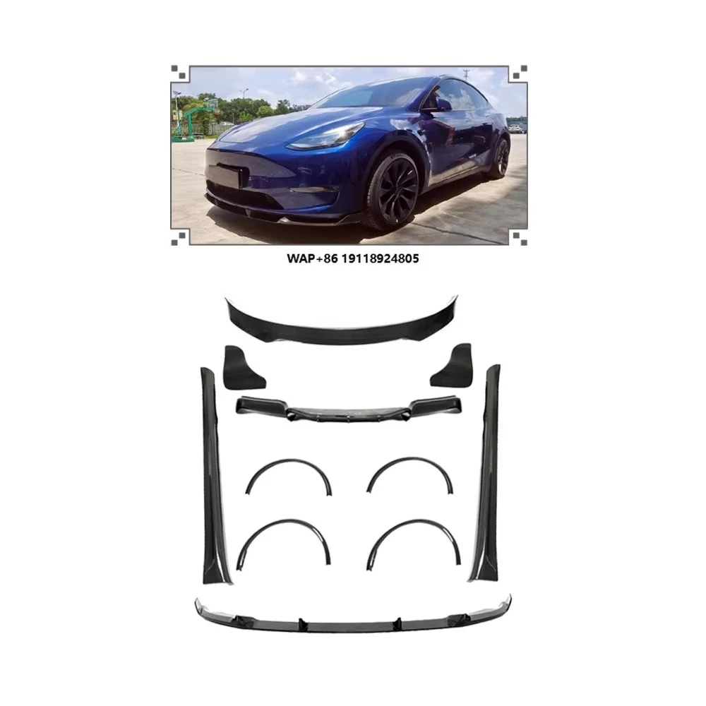 

Lightweight Durable Car Accessories Body Parts New Style Carbon Fiber Body Kits for Model Y 2019-2021