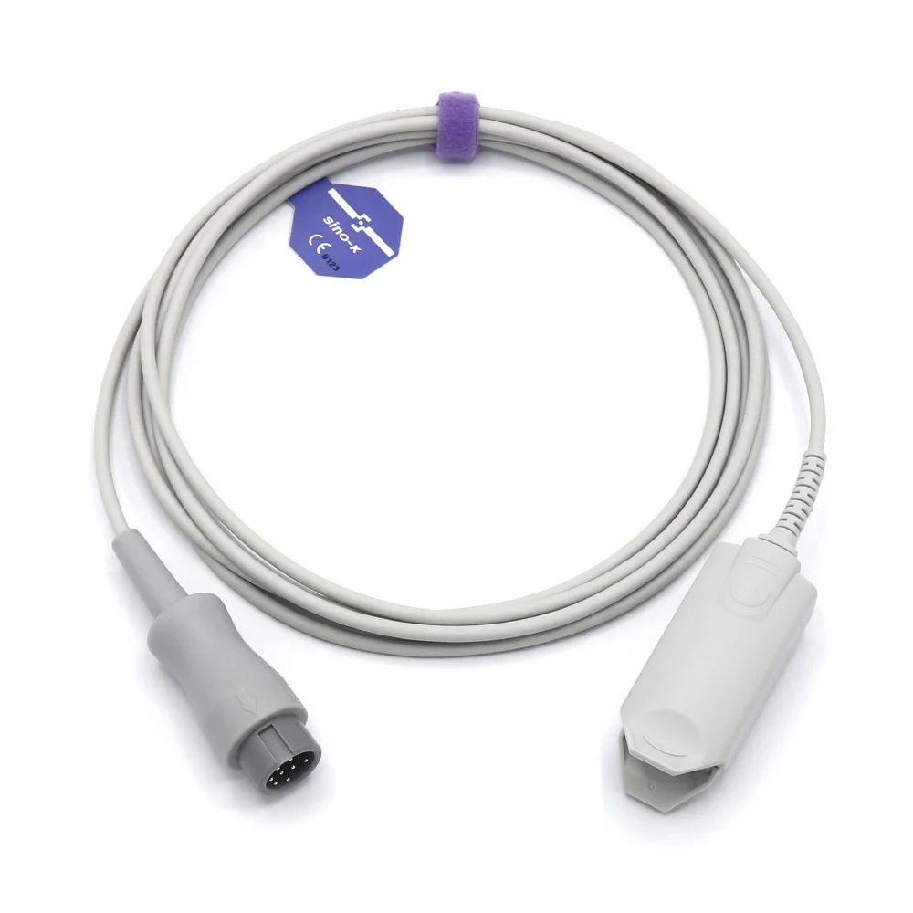 SPO2 Sensor T5 T8 Adult Finger Clip 8 Pins