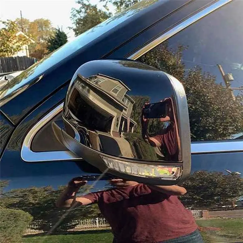 

AEE5-Reverse Mirror Housing Side View Mirror Cover Rear View Mirror Cover For Jeep Grand Cherokee Grand Cherokee 2011-2019