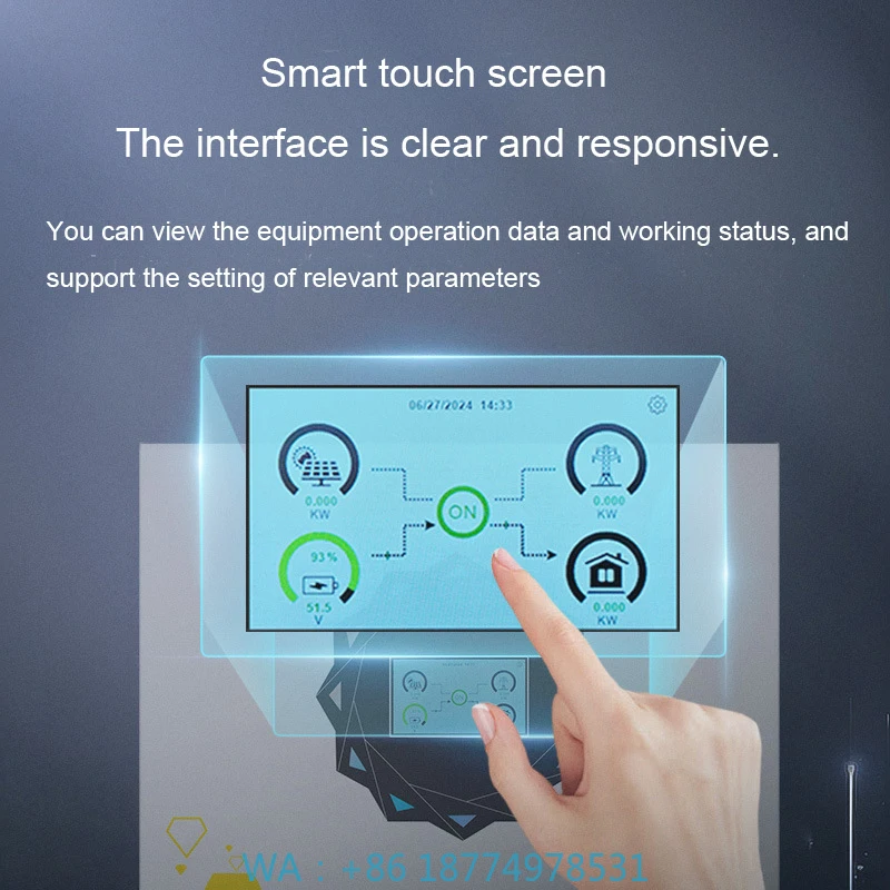 

Освещение Защита от перегрузки Одиночная высокоэффективная инверторная сетка Eg4 CT 2–10 кВт Гибридный солнечный ИБП MPPT Контроллер заряда RGB