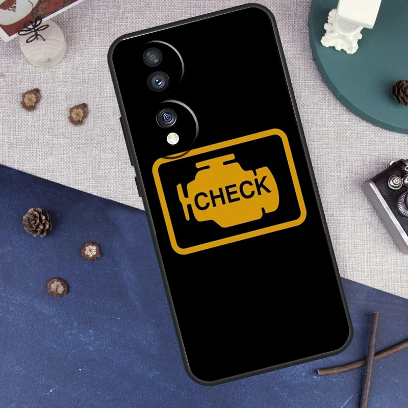 Mechanic Auto Repair Check Engine Cover For Honor X9b X9a X8b X8a X8 X9 X9c 50 70 90 Lite 200 Pro Honor Magic 7 5 6 Lite Case