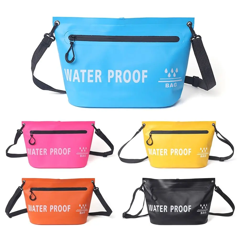 1Pcs Wash Sack Dry Bag River Trekking Floating Boating Waterproof Travel Zipper Handbag 5L Swimming Rafting Kayaking