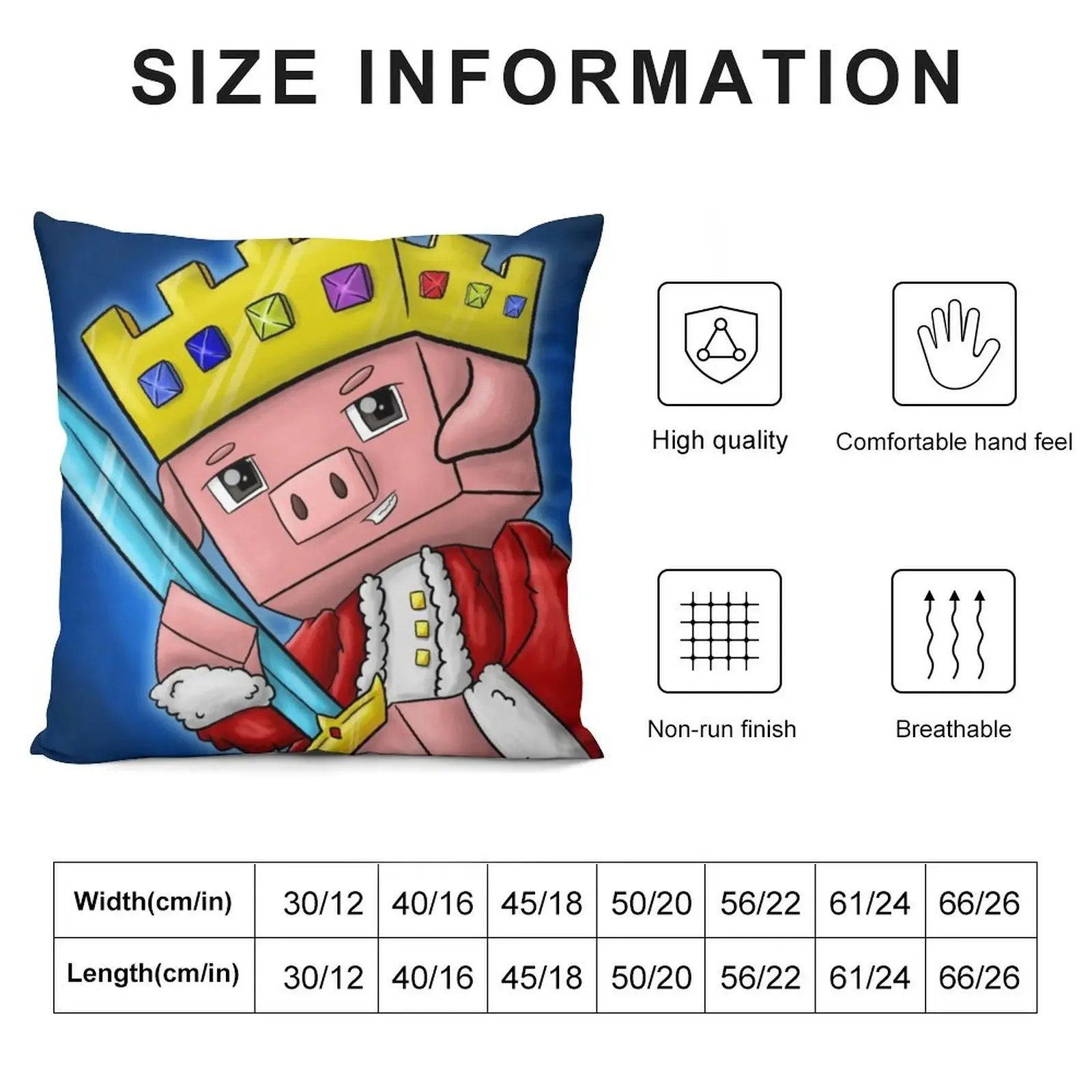 technoblade king merch Throw Pillow luxury decor Sofa Decorative Covers pillow