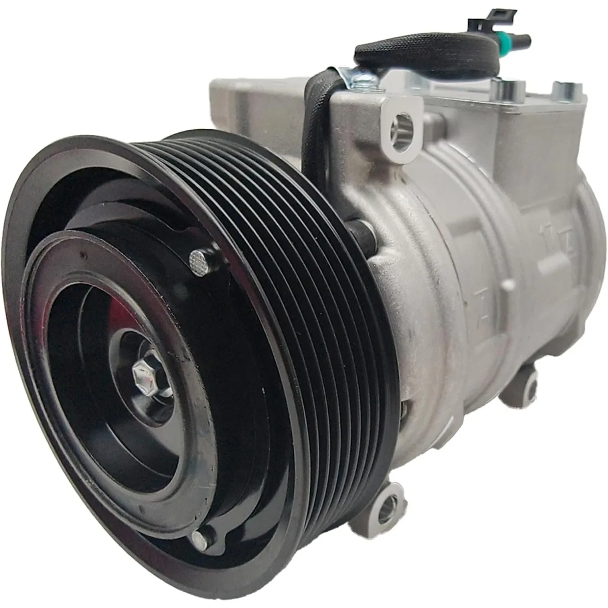 Фото Компрессор кондиционера SE501820 SE503061 10PA17C для погрузчиков 444J 544J 624H 624J 844J 844K 744H 744J 824J