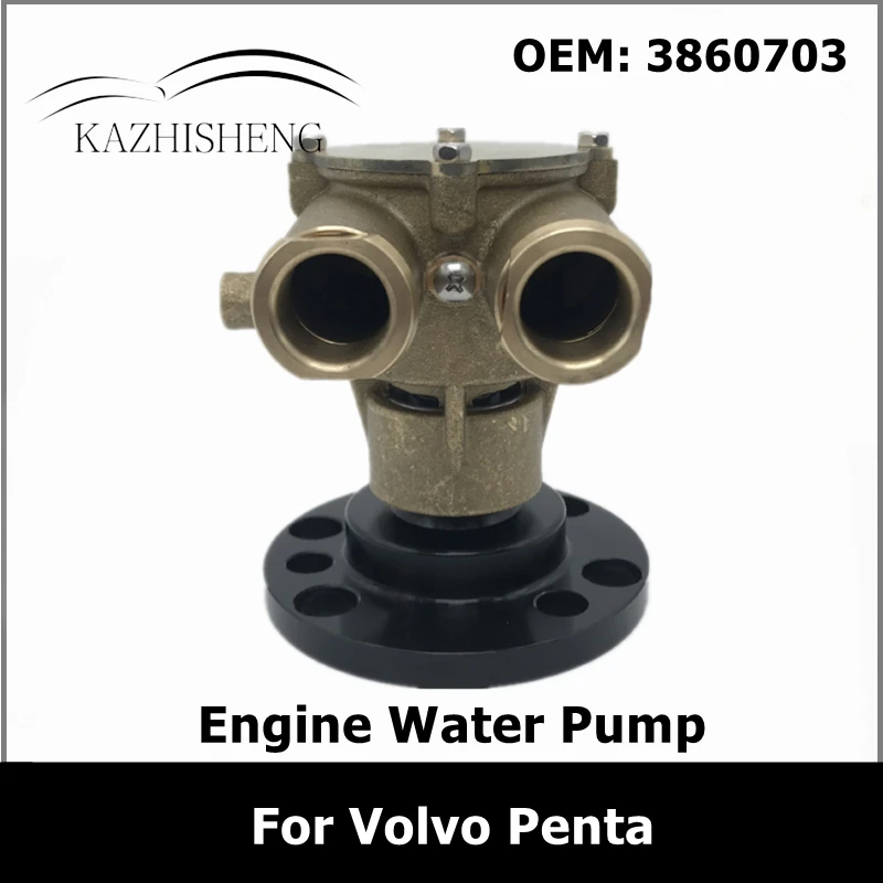 

3860703 Crankshaft Mounted Impeller Water Pump for Volvo Penta OMC V8 Engines Johnson 50410-1201 F6B-9
