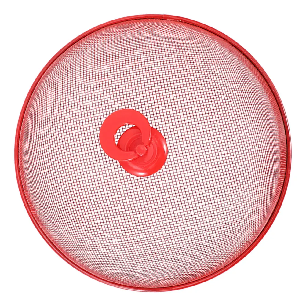 

Iron Food Cover Dome Tent Microwave Wrought Fly Proof Dust Resistant Kitchen Bar Practical Premium Material Smooth Edge