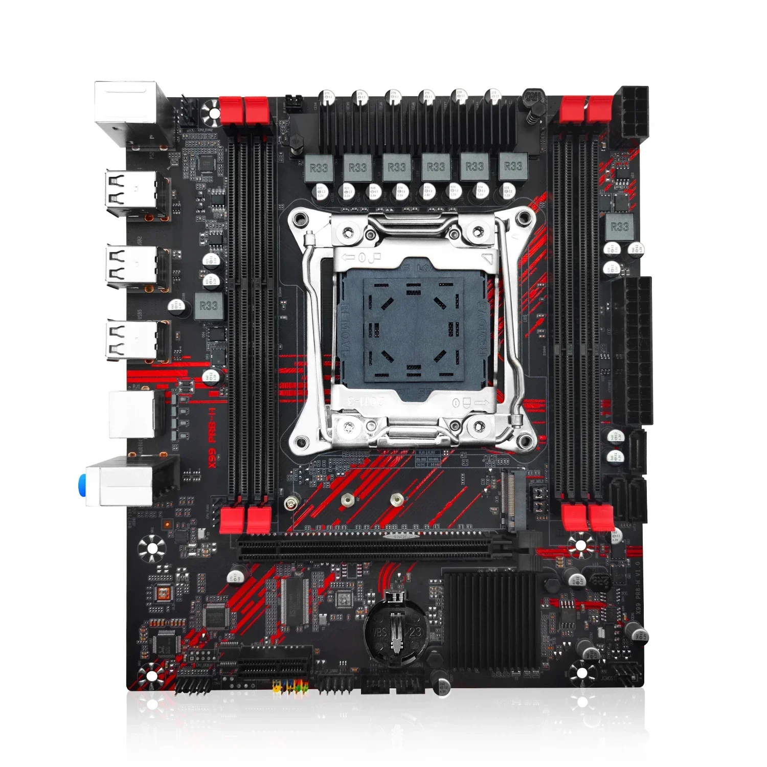 MACHINIST X99 kit motherboard PR8 -H LGA 2011-3 Xeon E5 2676 V3 CPU Combo support DDR3 ECC/desktop RAM SSD NVME M.2 dual channel