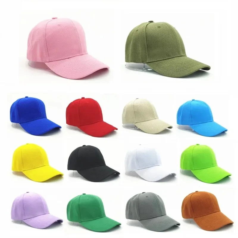2026 New Blank Unisex Adjustable Dad Hat Solid Color Twill P
