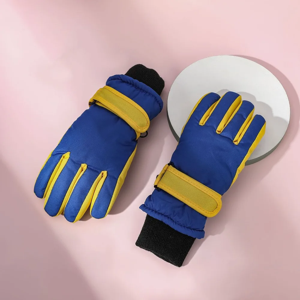 

Gifts Multicolor Winter Ski Gloves Windproof Full Finger Touch Screen Gloves Thermal Thicken Ultralight Warm Mittens Motorcycle