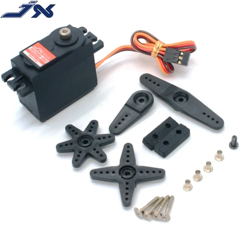 

JX Servo PDI-5521MG 4.8-6V 20KG High Precision Metal Gear Digital Standard Servo 180 Degree for RC Car Helicopter Boat Airplane