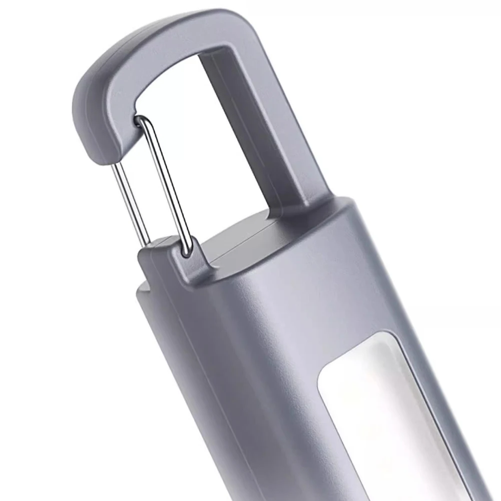 Super Bright Flashlight with Hook Mini Portable LED Torch USB Charging Ultra Bright LED Torch 800mAh for Outdoor Hiking Fishing